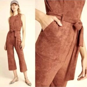 Elegant Brown Jumpsuit